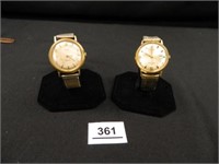 Mens' Timex Waterproof Watches; (2); Vintage; Flex