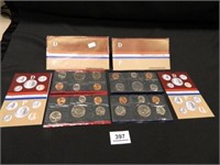 1984 U.S. Mint Sets (2); Denver & Philadelphia;