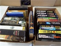 Fiction Books (20) - 2 boxes