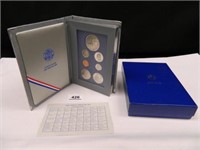 1986 U.S. Prestige Coin Set; Silver Dollar-90% Sil