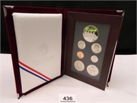 1996 U.S. Prestige Coin Set; Silver Dollar-90% Sil