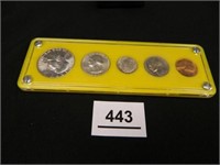 1960 P; Half,Quarter,Dime,Nickel, Penny; Coin Set;