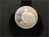 1982 George Washington Silver Half Dollar; Commemo