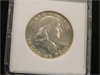 1963-D Franklin Half Dollar; MS67;
