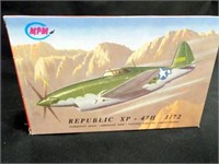 MPM Model Plane Kit in box