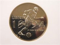 1994-P World Cup Half Dollar; PF69 Cameo;
