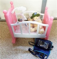 Toy Baby Bed, Bears, Car Toy