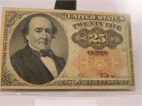 U.S. Twenty-Five Cent Fractional Currency;