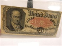 U.S. Fifty Cent Fractional Currency; Series of 187