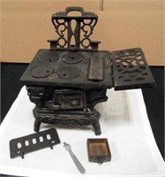 Crescent Cast Iron Miniature Stove
