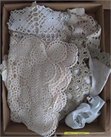 Lot of doilies and air fresheners