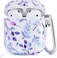 NEW - CAGOS Compatible with Airpods Case, 3 in 1
