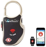 eGeeTouch Smart Travel Padlock with Patented D