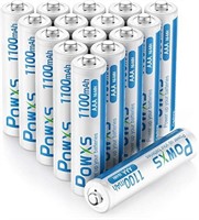 NEW -POWXS AAA Rechargeable Batteries 16 Pack