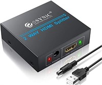 TESTED -ESYNIC HDMI Splitter 1 in 2 Out HDMI