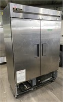 True Double Door Freezer Model TS-49F on Casters