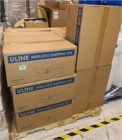 Uline Insulated Shipping Kits, 8"x6"x4 1/4"