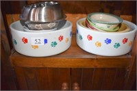 Collection of Pet Bowls