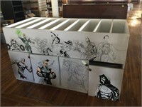 Comic Book Sorter Display Cabinet
