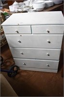 5 Drawer Painted Chest