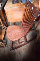 Victorian Sewing Rocking Chair