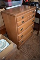 4 Drawer Maple Dresser