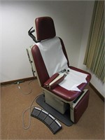 Adjustable examination chair. Midmark