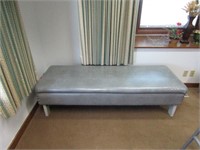 Vintage vinyl table/bench/bed.