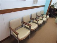 (5)Tan Office chairs.