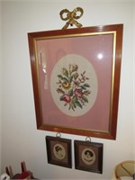 all wall pictures & candleholders