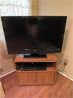 tv,dvd player,stand & all tapes