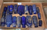 Old Blue Bottles