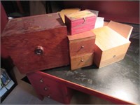 all wood boxes
