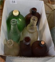 7 Old Bottles (1 is McPherson Bros.)