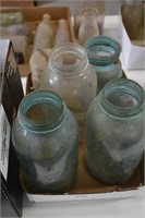 Old Ball Jar & Other Jars (5)