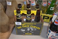 3 Stooges Beer Bottles & Carton