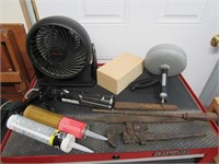 fan,tools & caulking