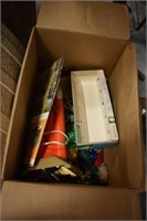 Box w/Christmas Items