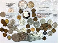 Large collection of US coins and more!