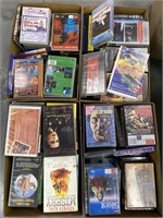 4 x Box Lots Inc. DVDs & VHS