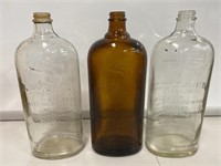 3 x Laurel Kerosene Bottles