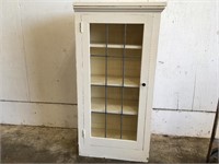 Cool Vintage Glass Front Cabinet