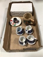 China cups and saucers