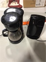 Impact can opener & coffee maker