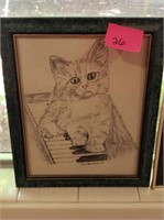 Cat Pencil Art