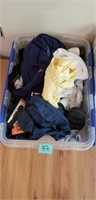 Estate Lot: Tote of clothing