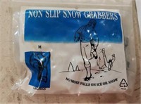 Ladies Medium Non Slip Snow Grabbers
