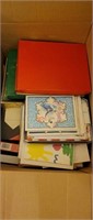 Box of Various New Greeting Cards