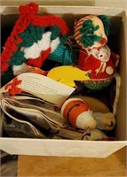 Box of Christmas Items