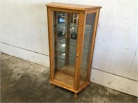 Small Lighted Display Cabinet